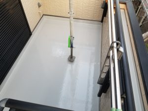 プルーフロンGRトップ仕上げ